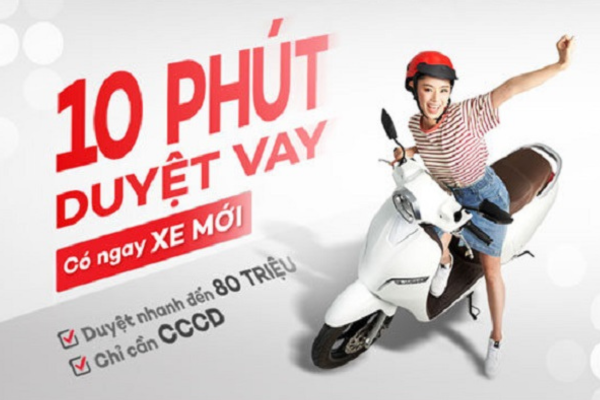 Home credit cung cấp dịch vụ cho vay mua xe máy